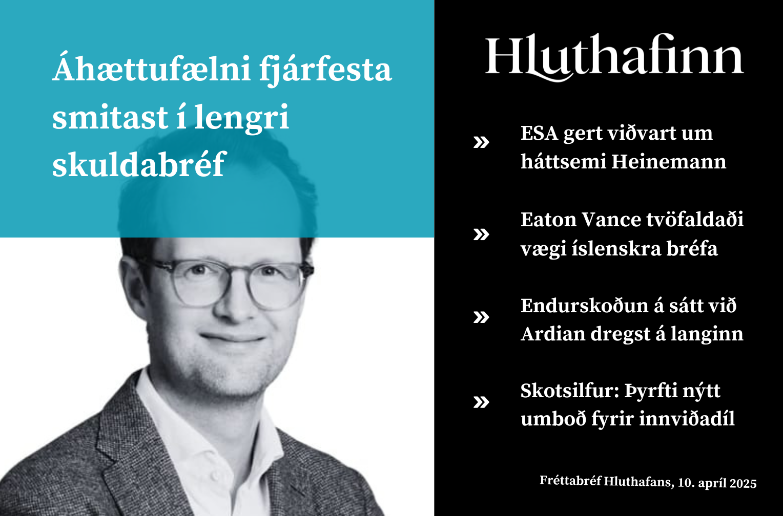 „Langir vextir eru ekki með nægilegt áhættuálag“