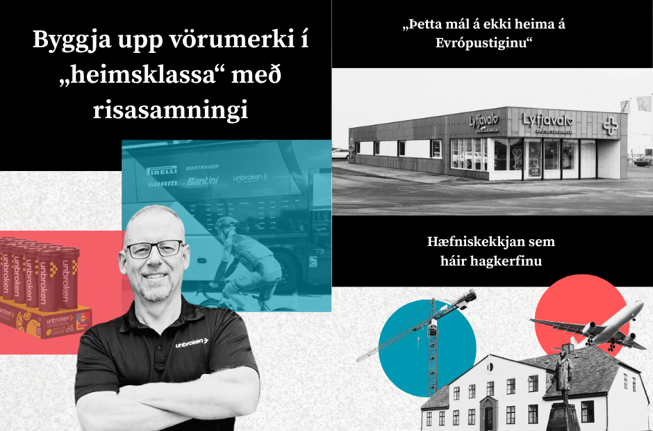 „Við erum lítið fyrirtæki sem er að fara inn í mjög stórt sviðsljós“