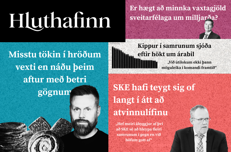 Lentu í „brjálaðri keyrslu“ með reksturinn í baksýnisspeglinum