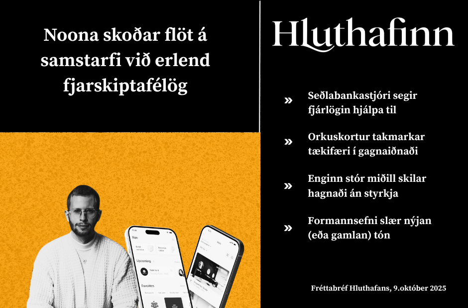 Noona með mikið púður fyrir útrás eftir söluna til Símans